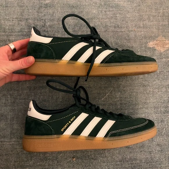 Adidas Sporty and Rich Green Sambas - Picture 2 of 4